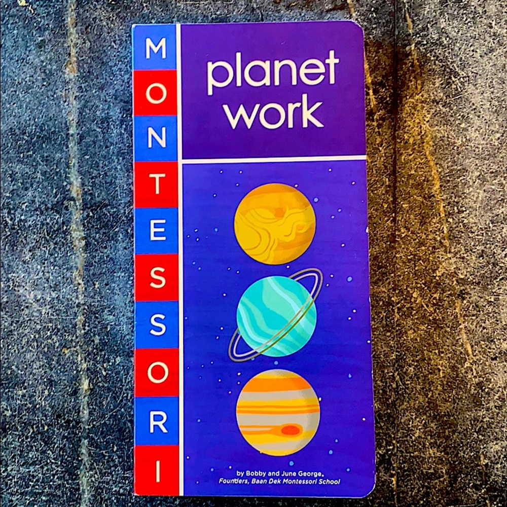 Montessori Planet Work Book